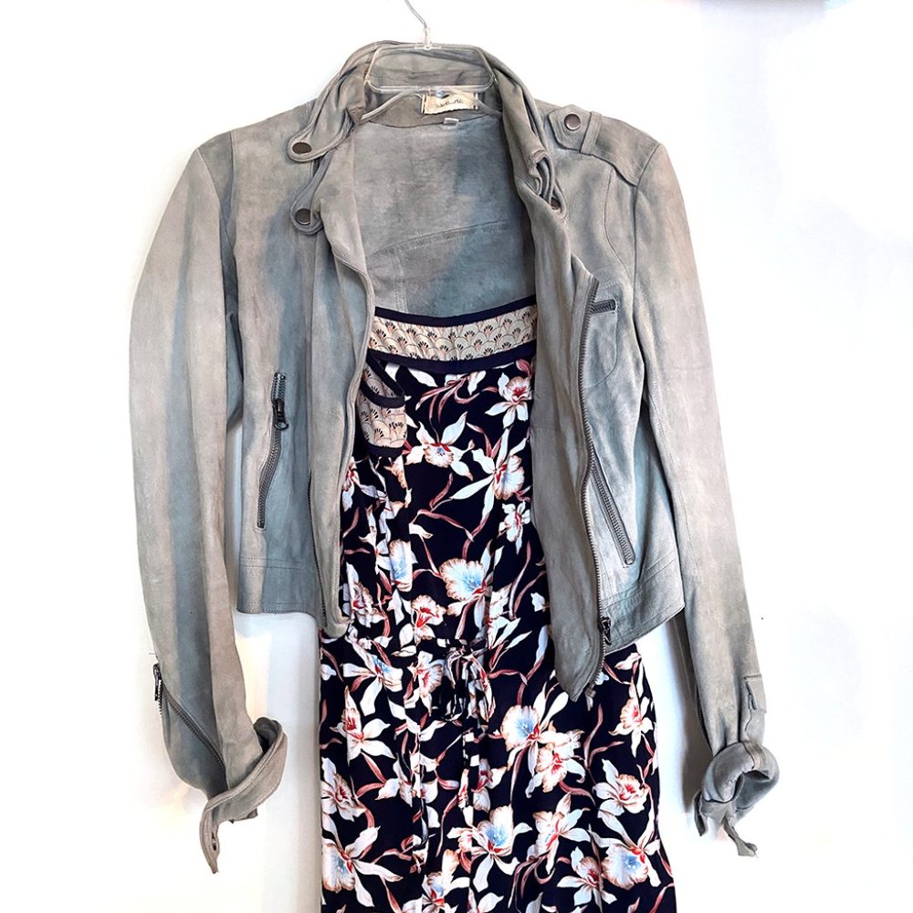 Anthropologie Floral Jumpsuit